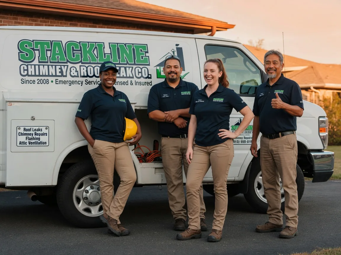 Chimney flashing repair company in Welcome, NC